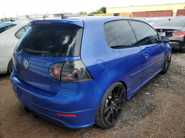 WVWKC71K78W009053 - 2008 VOLKSWAGEN R32 BLUE photo 3