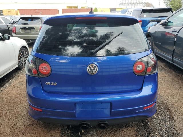 WVWKC71K78W009053 - 2008 VOLKSWAGEN R32 BLUE photo 6