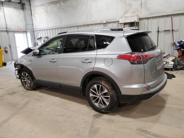 JTMRJREV7JD157080 - 2018 TOYOTA RAV4 HV LE Արծաթագույն լուսանկար 2