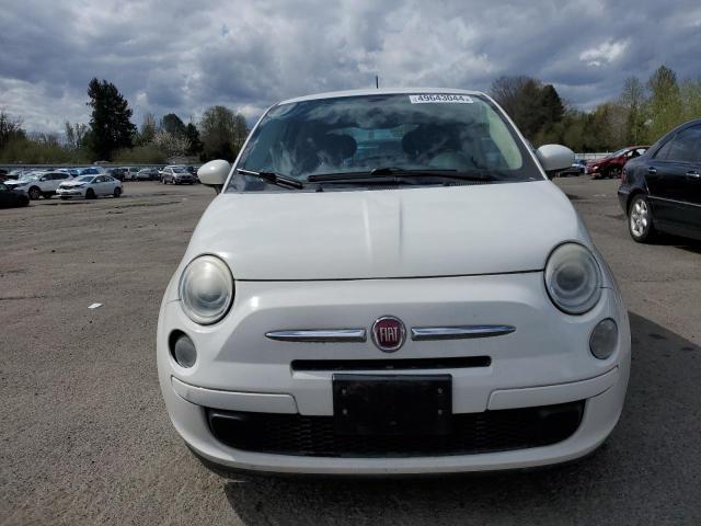 3C3CFFAR1FT590222 - 2015 FIAT 500 POP WHITE photo 5