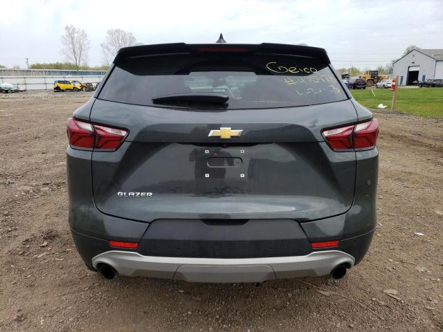 3GNKBDRS7KS628350 - 2019 CHEVROLET BLAZER 3LT GRAY photo 6