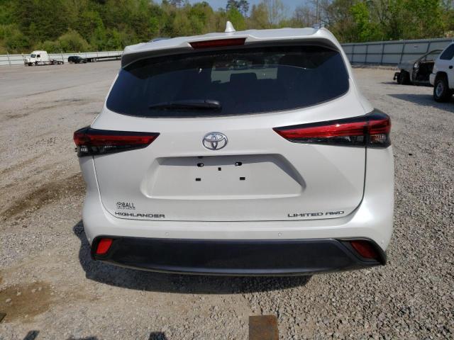 5TDKDRBH1PS013934 - 2023 TOYOTA HIGHLANDER L WHITE photo 6