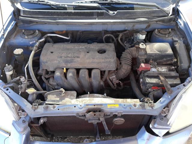 2T1KR32E47C666318 - 2007 TOYOTA COROLLA MA XR BLUE photo 11