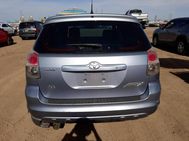 2T1KR32E47C666318 - 2007 TOYOTA COROLLA MA XR BLUE photo 6