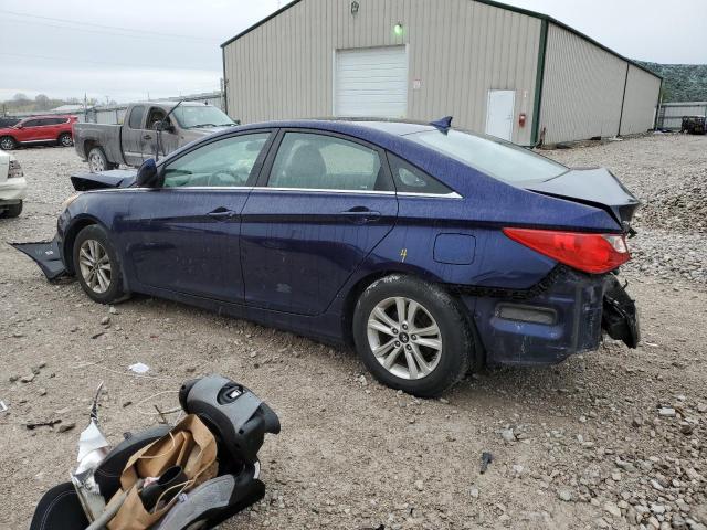 5NPEB4AC2BH146034 - 2011 HYUNDAI SONATA GLS BLUE photo 2