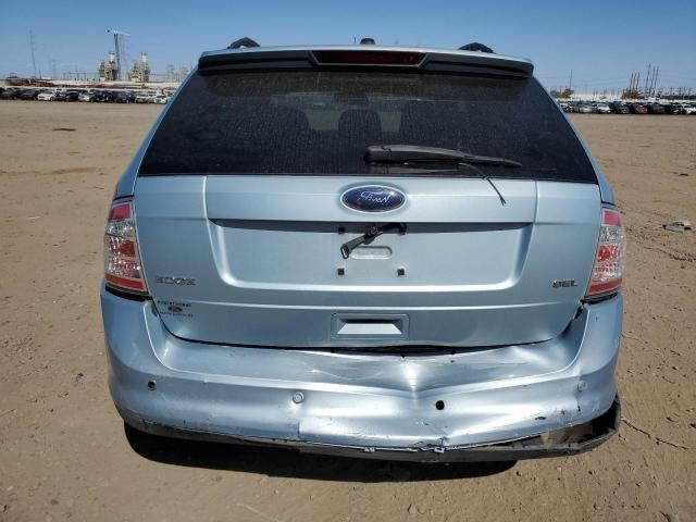 2FMDK38C98BA71604 - 2008 FORD EDGE AW SEL BLUE photo 6