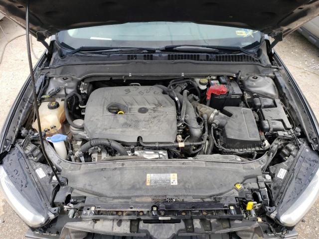 3FA6P0HD8ER258325 - 2014 FORD FUSION SE GRAY photo 11