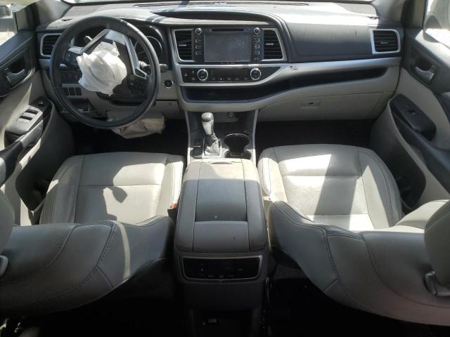 5TDKKRFH8GS134993 - 2016 TOYOTA HIGHLANDER XLE GRAY photo 8