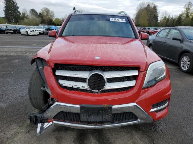 WDCGG8JB9DG056342 - 2013 MERCEDES-BENZ GLK 350 4MATIC RED photo 5