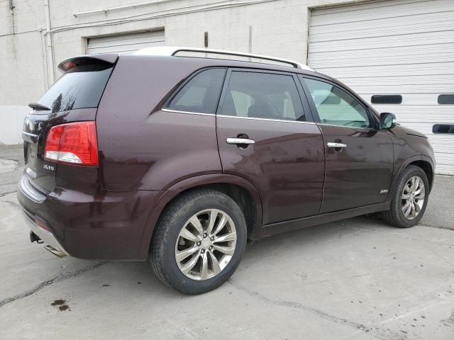 5XYKWDA2XCG190614 - 2012 KIA SORENTO SX BURGUNDY photo 3