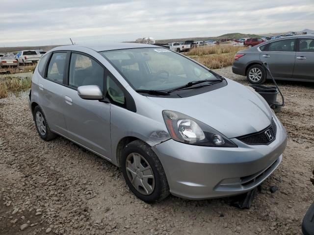 JHMGE8G38DC068905 - 2013 HONDA FIT SILVER photo 4