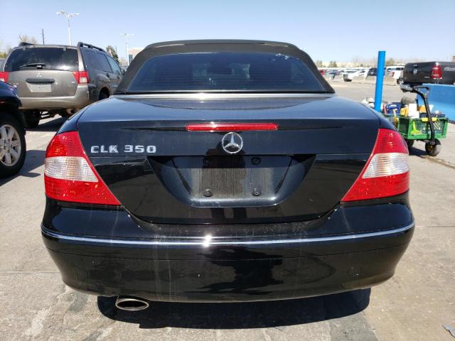 WDBTK56F77T082168 - 2007 MERCEDES-BENZ CLK 350 BLACK photo 6