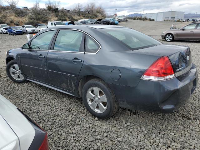 2G1WB5EN1A1253865 - 2010 CHEVROLET IMPALA LT CHARCOAL photo 2