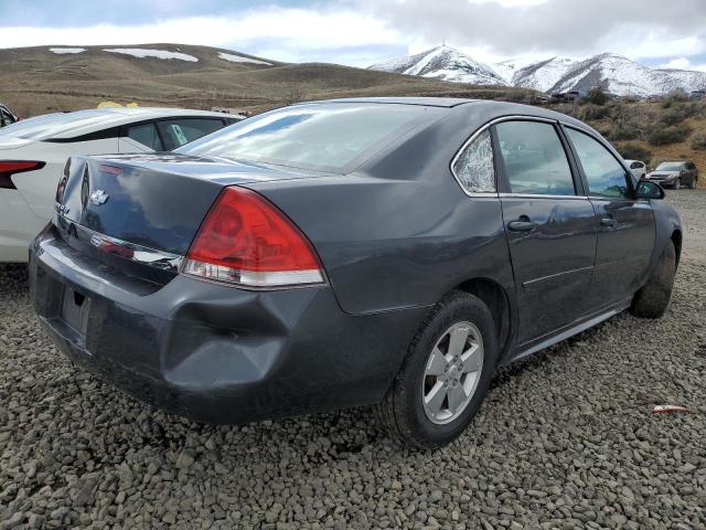 2G1WB5EN1A1253865 - 2010 CHEVROLET IMPALA LT CHARCOAL photo 3