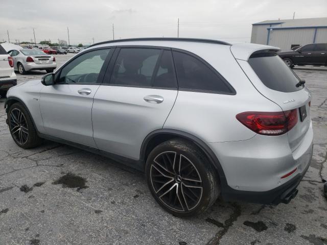 W1N0G6EBXLF757328 - 2020 MERCEDES-BENZ GLC 43 4MATIC AMG SILVER photo 2