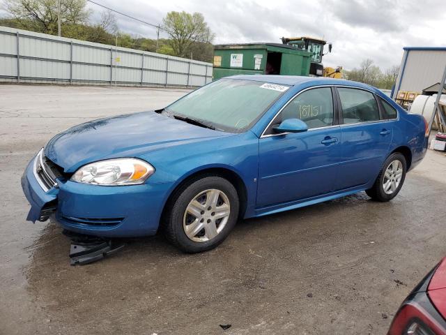 2G1WA5EN1A1100101 - 2010 CHEVROLET IMPALA LS BLUE photo 1