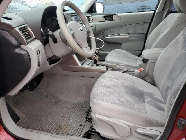 JF2SH6BC2AH773892 - 2010 SUBARU FORESTER XS Qırmızı foto 7