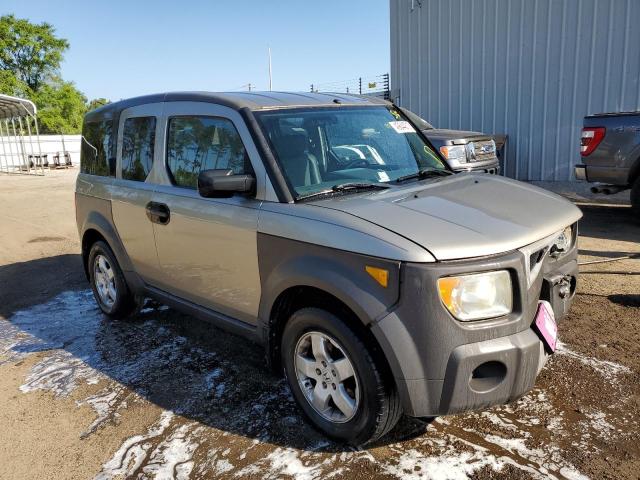 5J6YH286X4L034221 - 2004 HONDA ELEMENT EX GRAY photo 4