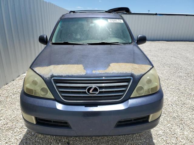 JTJBT20X050083958 - 2005 LEXUS GX 470 BLACK photo 5