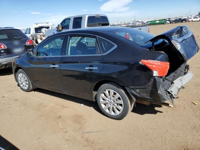 3N1AB7AP2EY200624 - 2014 NISSAN SENTRA S BLACK photo 2