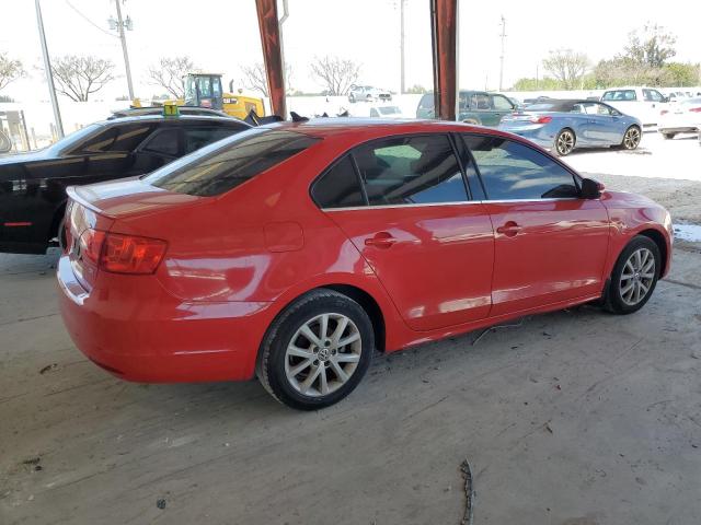 3VWD07AJ8EM225348 - 2014 VOLKSWAGEN JETTA SE RED photo 3