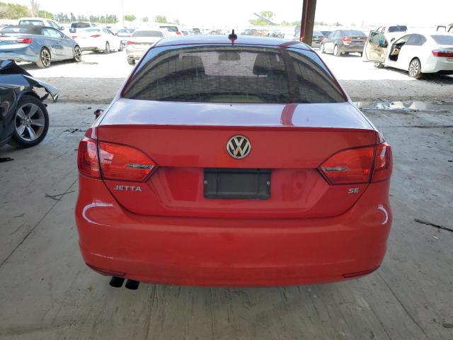 3VWD07AJ8EM225348 - 2014 VOLKSWAGEN JETTA SE RED photo 6