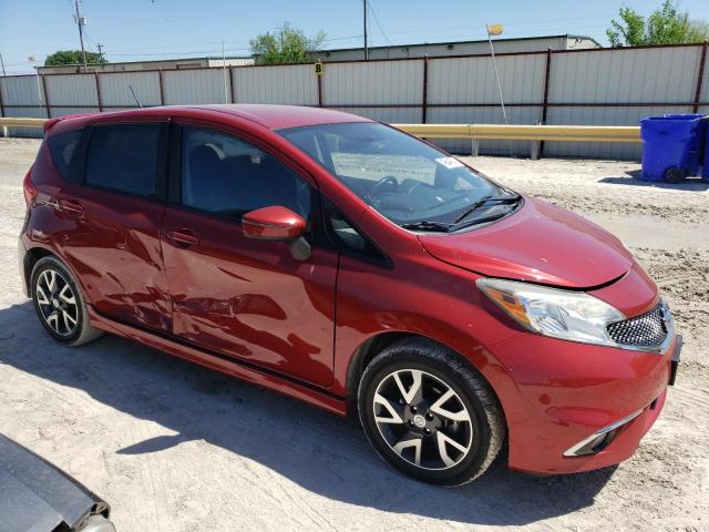 3N1CE2CP4FL423438 - 2015 NISSAN VERSA NOTE S RED photo 4