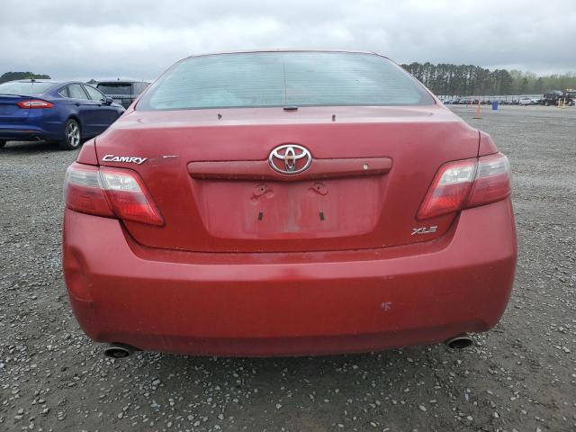 4T1BK46K78U070016 - 2008 TOYOTA CAMRY LE RED photo 6