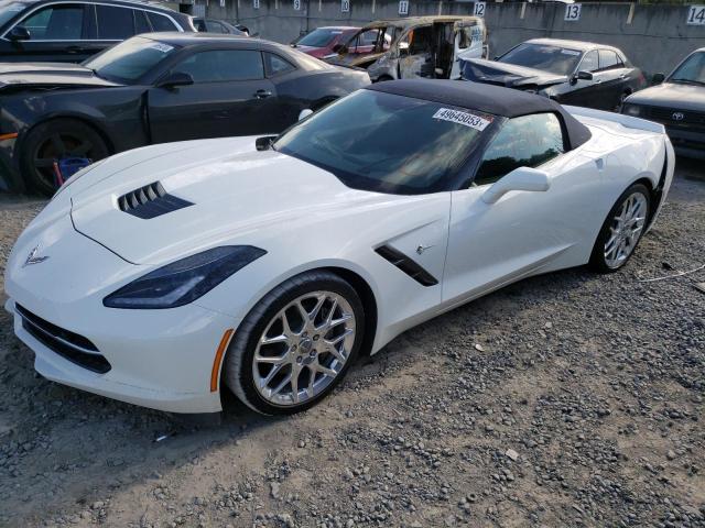 1G1YF3D77G5123178 - 2016 CHEVROLET CORVETTE STINGRAY 3LT WHITE photo 1