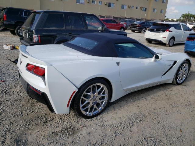 1G1YF3D77G5123178 - 2016 CHEVROLET CORVETTE STINGRAY 3LT WHITE photo 3