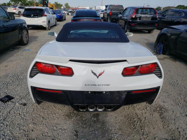 1G1YF3D77G5123178 - 2016 CHEVROLET CORVETTE STINGRAY 3LT WHITE photo 6