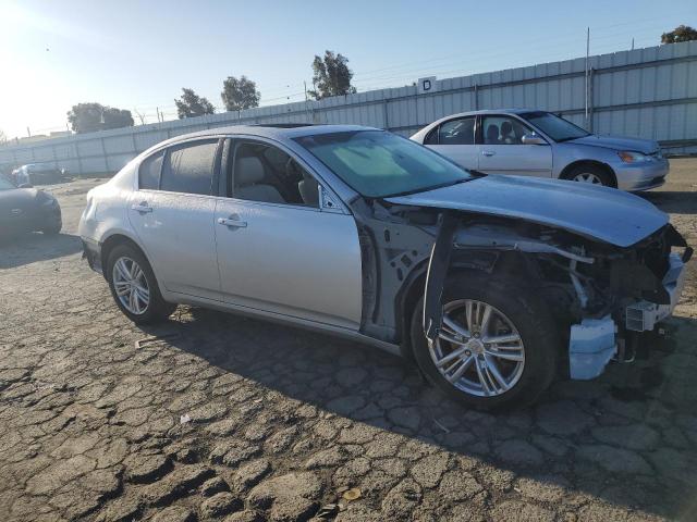 JN1CV6AP9CM935773 - 2012 INFINITI G37 BASE SILVER photo 4