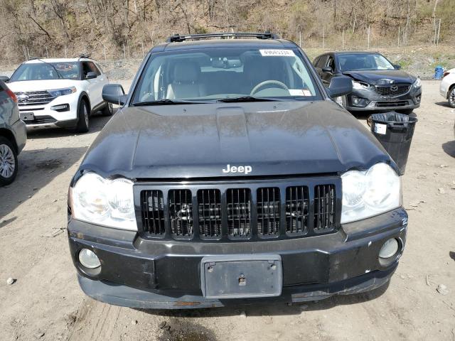 1J4GR48K06C350697 - 2006 JEEP GRAND CHER LAREDO BLACK photo 5