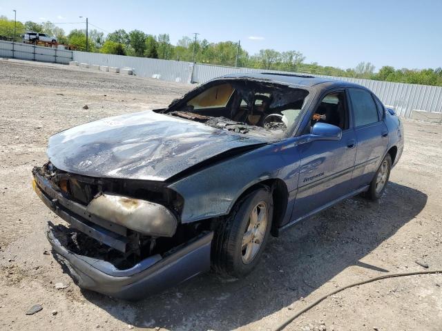 2G1WH52K439292690 - 2003 CHEVROLET IMPALA LS BLUE photo 1