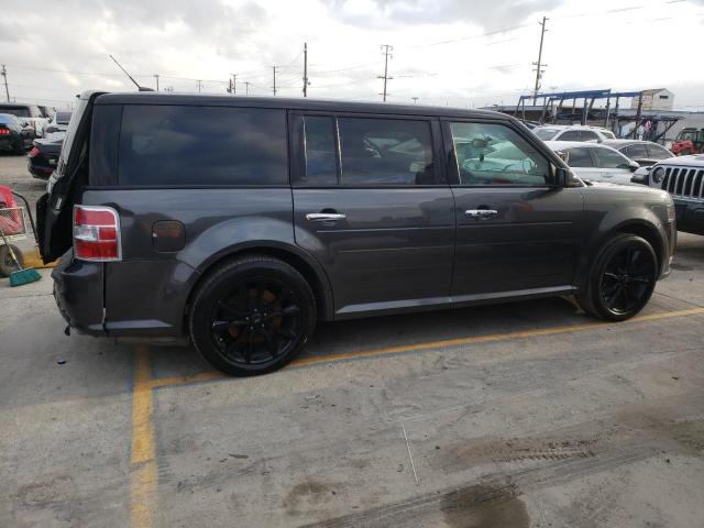 2FMGK5C81KBA34582 - 2019 FORD FLEX SEL GRAY photo 3