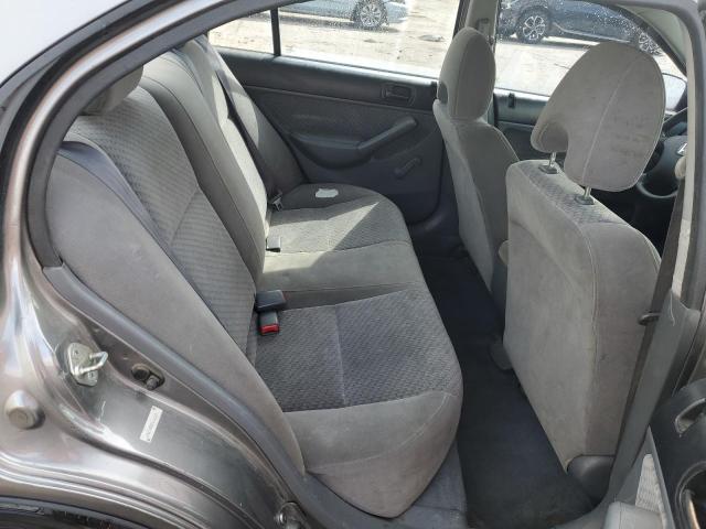 1HGES16385L005221 - 2005 HONDA CIVIC DX VP Մոխրագույն լուսանկար 10