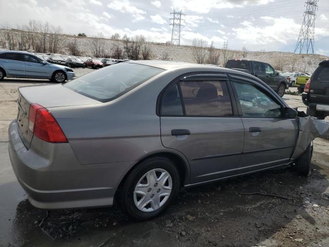 1HGES16385L005221 - 2005 HONDA CIVIC DX VP Մոխրագույն լուսանկար 3