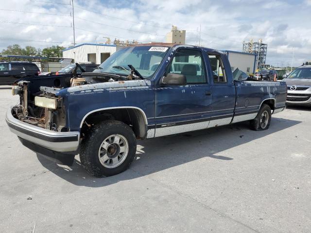 1GTEC19H1SE528096 - 1995 GMC SIERRA C1500 BLUE photo 1