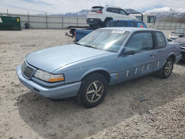 1G2NE14U2MC563683 - 1991 PONTIAC GRAND AM LE BLUE photo 1