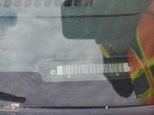 1G2NE14U2MC563683 - 1991 PONTIAC GRAND AM LE BLUE photo 12