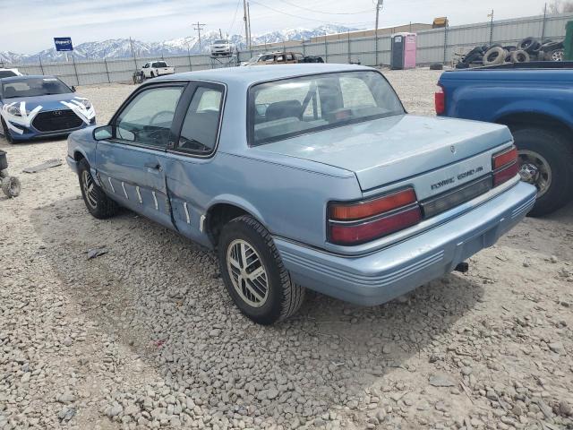 1G2NE14U2MC563683 - 1991 PONTIAC GRAND AM LE BLUE photo 2