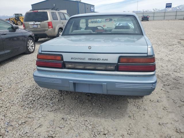 1G2NE14U2MC563683 - 1991 PONTIAC GRAND AM LE BLUE photo 6