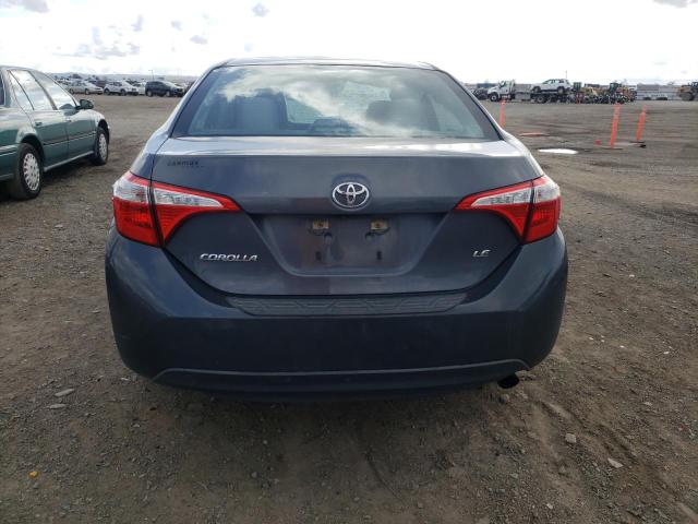 5YFBURHE8GP465269 - 2016 TOYOTA COROLLA L CHARCOAL photo 6