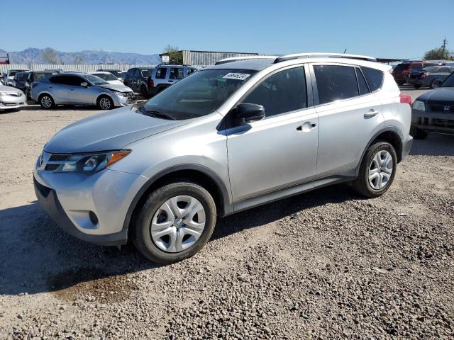 JTMZFREV9ED028667 - 2014 TOYOTA RAV4 LE SILVER photo 1