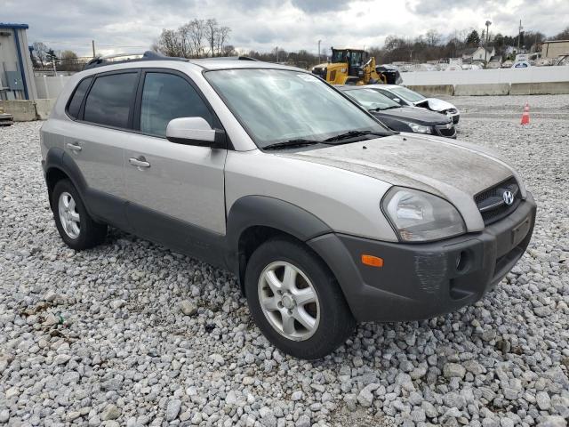 KM8JN72D45U076248 - 2005 HYUNDAI TUCSON GLS SILVER photo 4