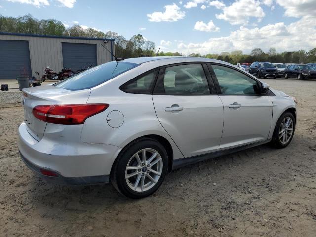 1FADP3F2XHL300698 - 2017 FORD FOCUS SE SILVER photo 3