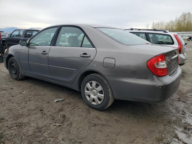 4T1BE32K64U834147 - 2004 TOYOTA CAMRY LE GRAY photo 2