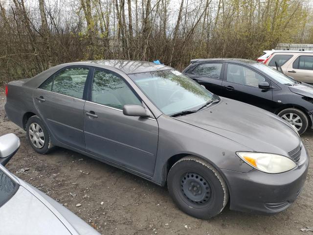 4T1BE32K64U834147 - 2004 TOYOTA CAMRY LE GRAY photo 4