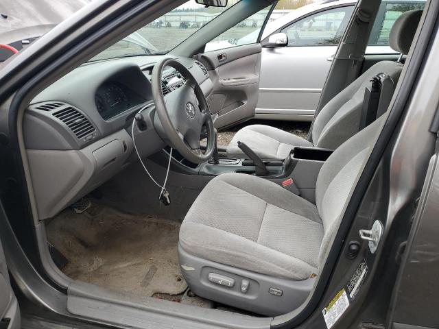 4T1BE32K64U834147 - 2004 TOYOTA CAMRY LE GRAY photo 7
