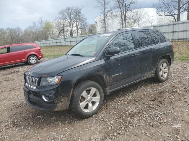 1C4NJDAB2FD364903 - 2015 JEEP COMPASS SPORT BLACK photo 1